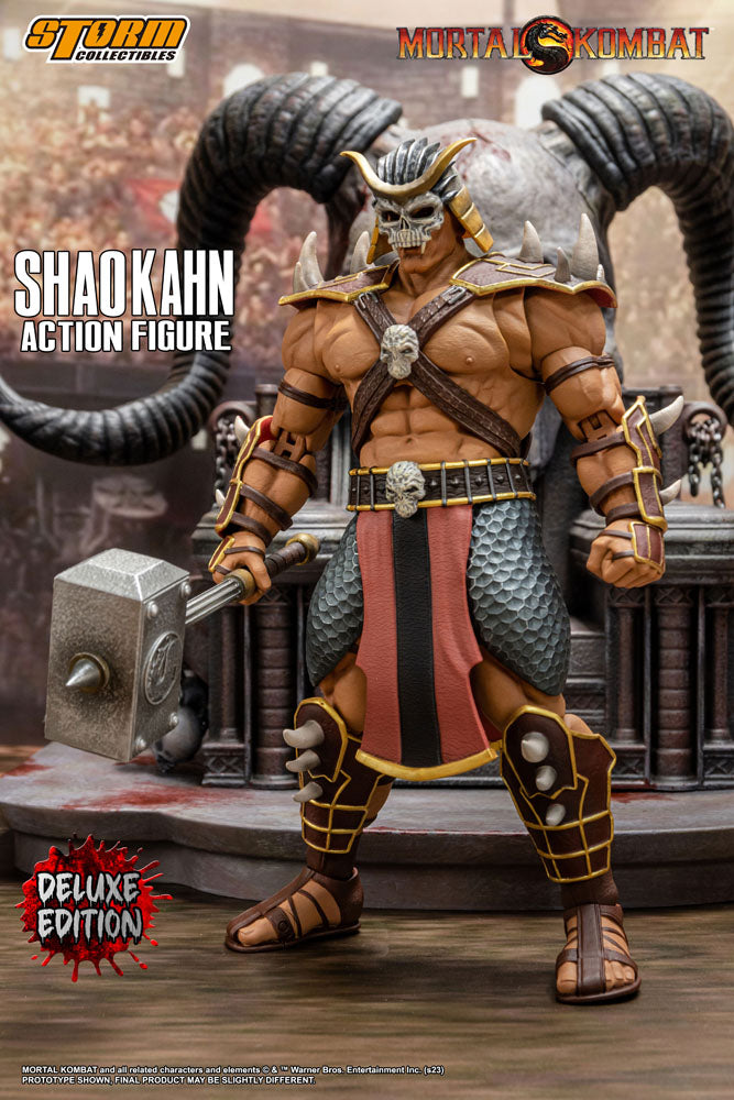 Mortal Kombat Shao Kahn Deluxe Edition 1/12 Actionfigur