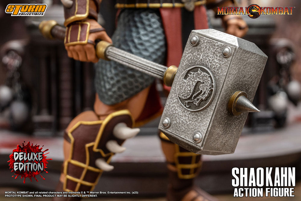 Mortal Kombat Shao Kahn Deluxe Edition 1/12 Actionfigur