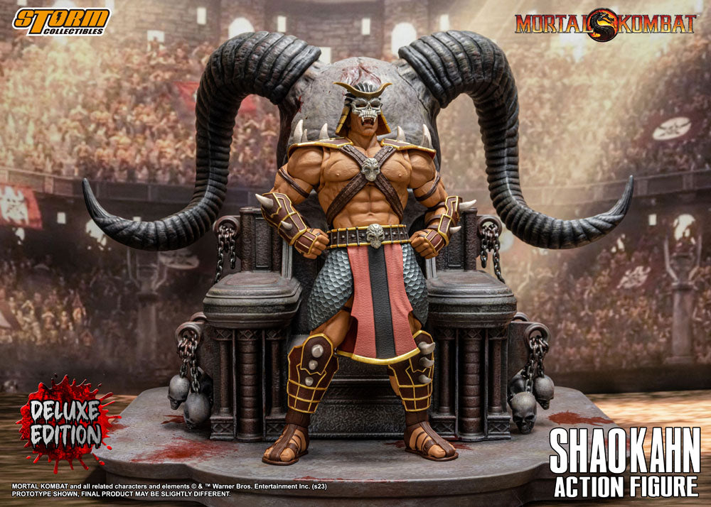 Mortal Kombat Shao Kahn Deluxe Edition 1/12 Actionfigur