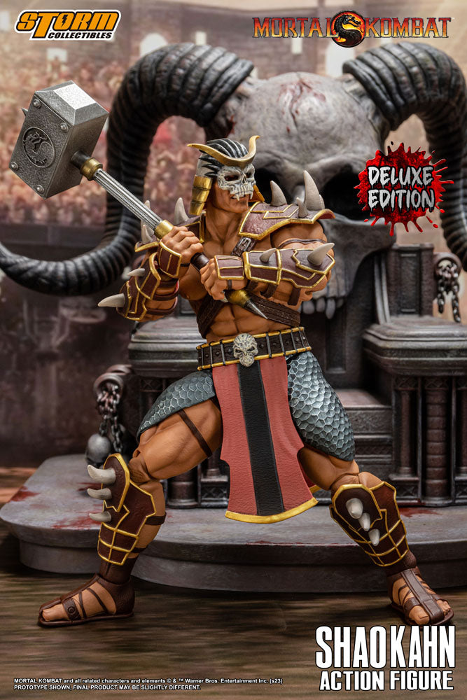 Mortal Kombat Shao Kahn Deluxe Edition 1/12 Actionfigur