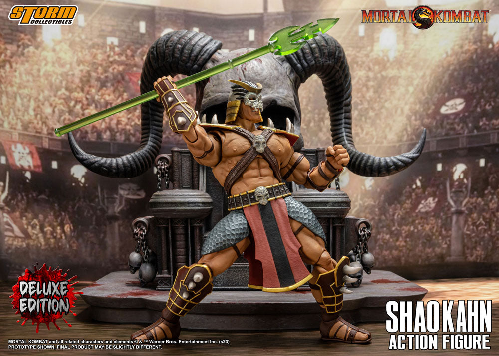 Mortal Kombat Shao Kahn Deluxe Edition 1/12 Actionfigur