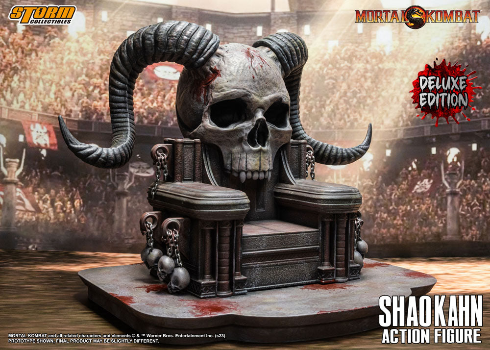 Mortal Kombat Shao Kahn Deluxe Edition 1/12 Actionfigur