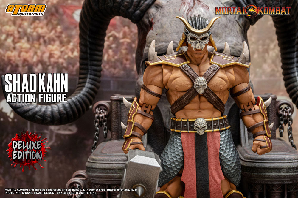 Mortal Kombat Shao Kahn Deluxe Edition 1/12 Actionfigur