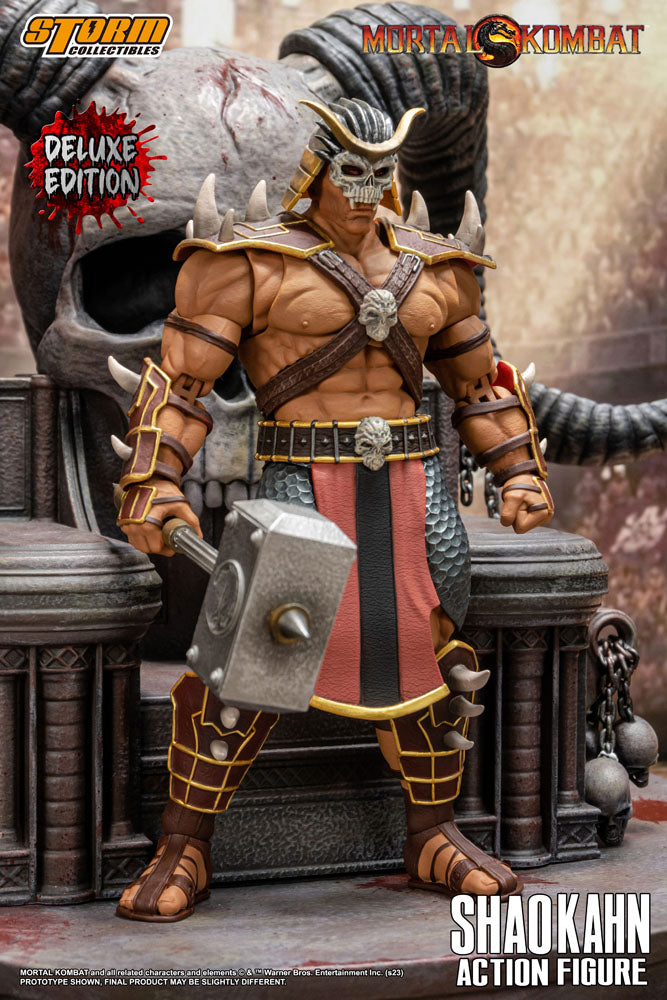 Mortal Kombat Shao Kahn Deluxe Edition 1/12 Actionfigur