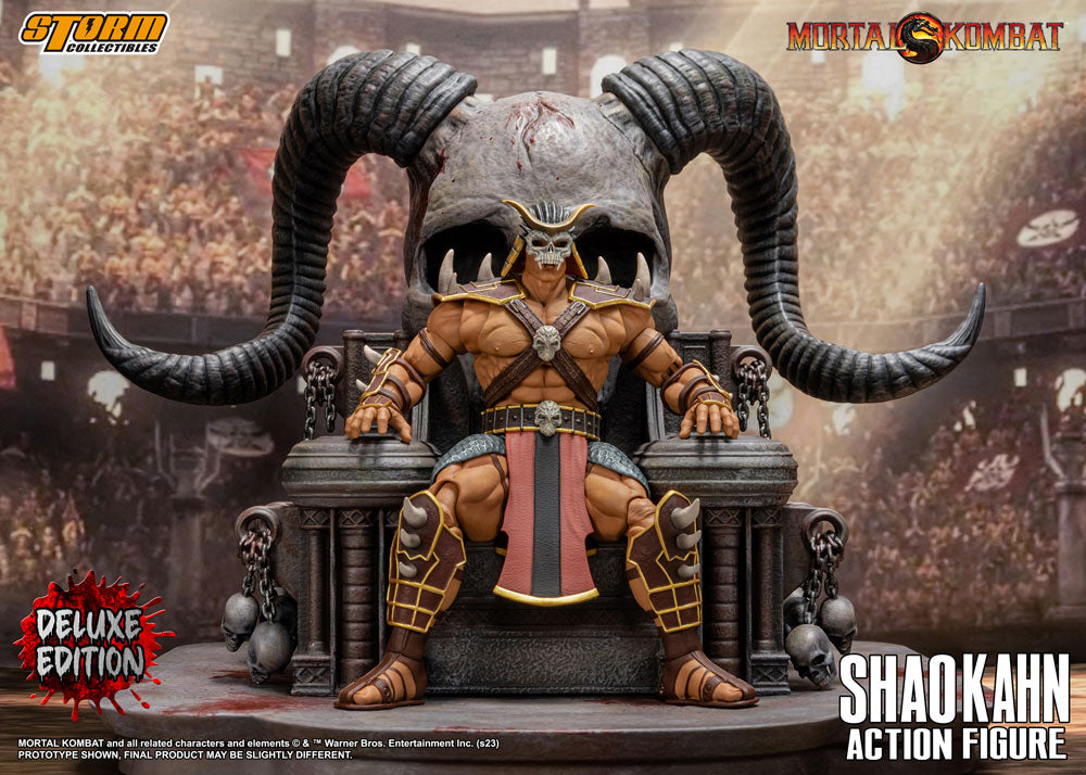 Mortal Kombat Shao Kahn Deluxe Edition 1/12 Actionfigur