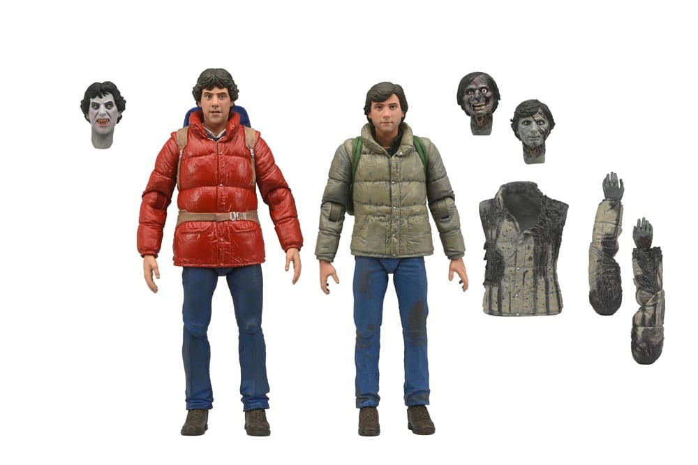 : American Werewolf Actionfiguren von NECA, 2er-Pack für Sammler