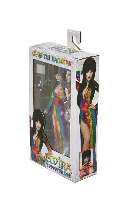 Elvira Mistress of the Dark Over the Rainbow Clothed Actionfigur von NECA 2