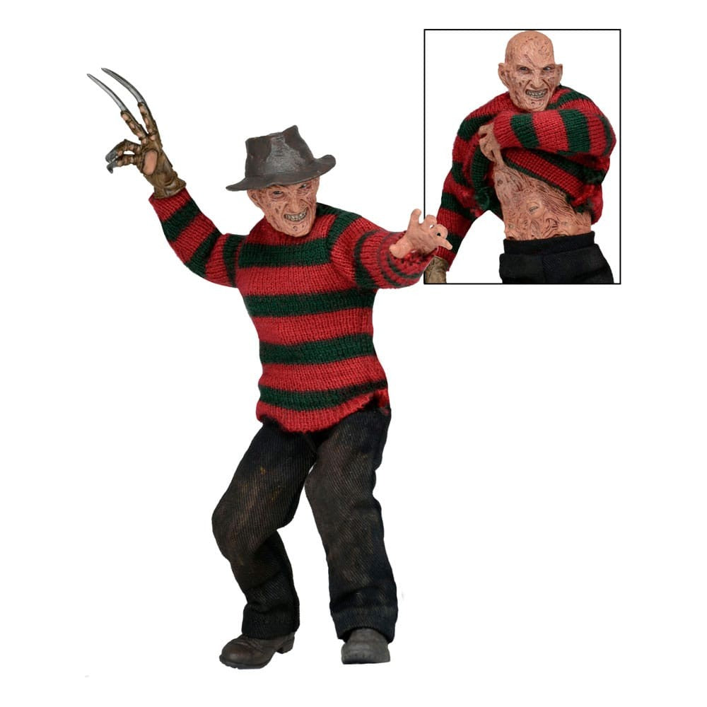 NECA Nightmare on Elm Street 3 Freddy Krueger 20 cm Clothed Actionfigur 3