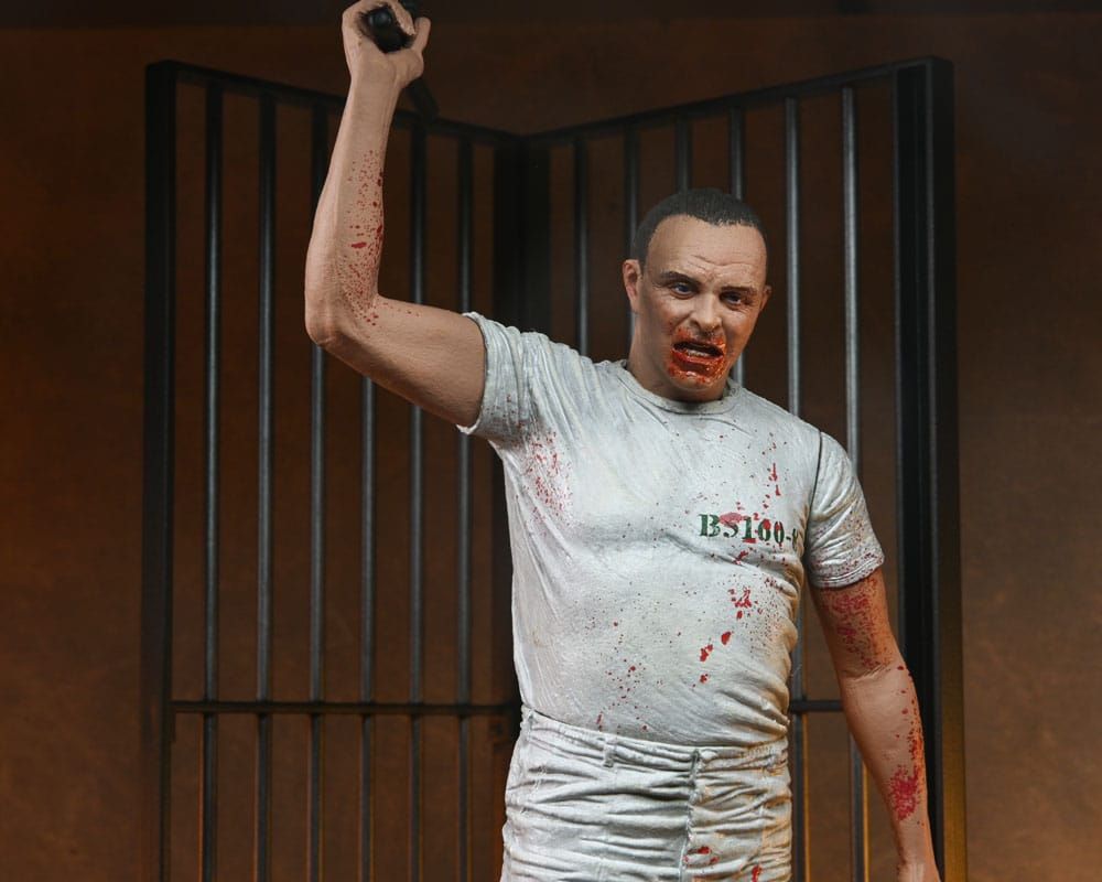 Das Schweigen der Lämmer Dr. Hannibal Lecter (Prison Escape) Actionfigur von NECA 8