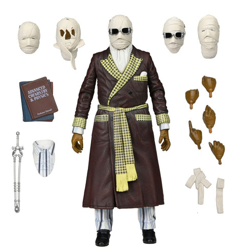 Universal Monsters Ultimate Invisible Man (Kemp House) (Color) Actionfigur von NECA 13