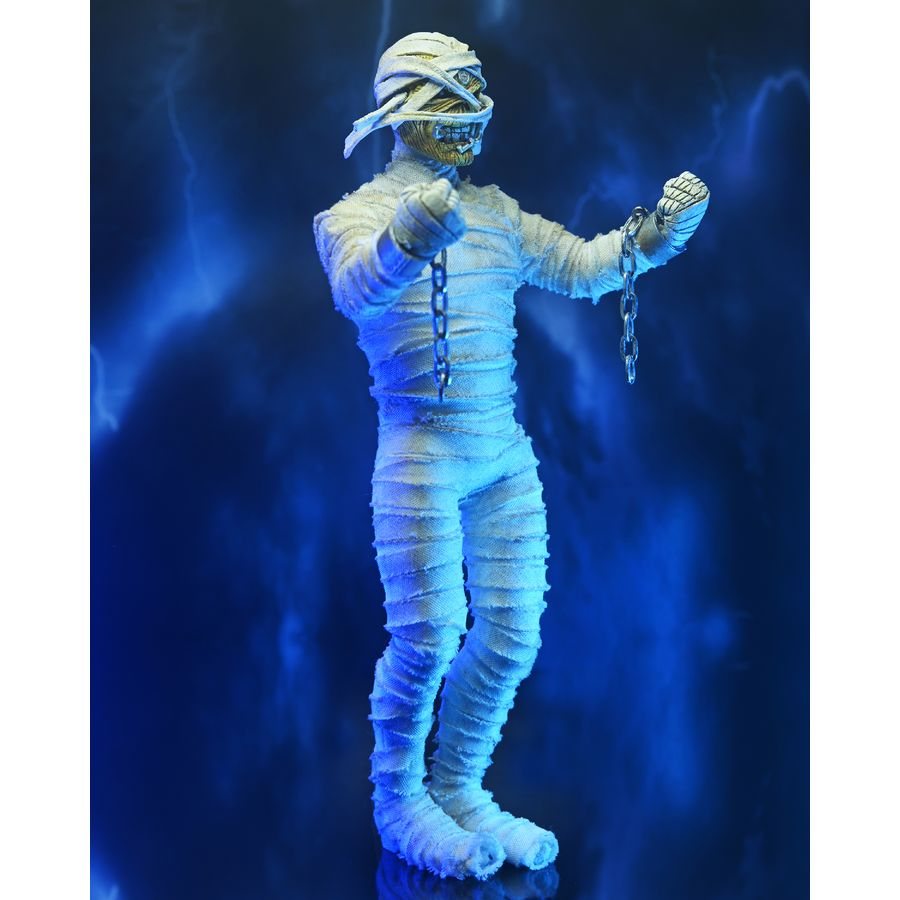 NECA Iron Maiden Powerslave Eddie Mummy Clothed Actionfigur NECA 6