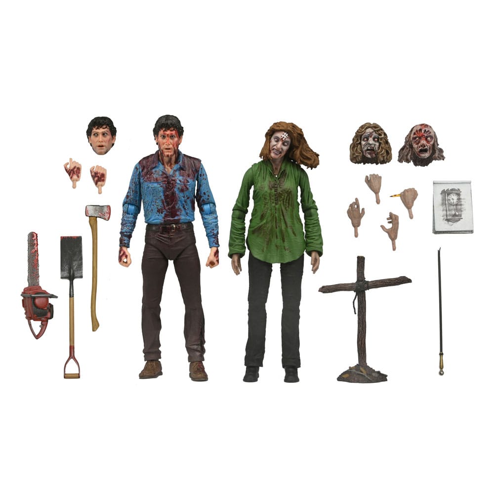 Tanz der Teufel Ultimate 2er-Pack Bloody Ash & Cheryl Williams Actionfigur von NECA 2