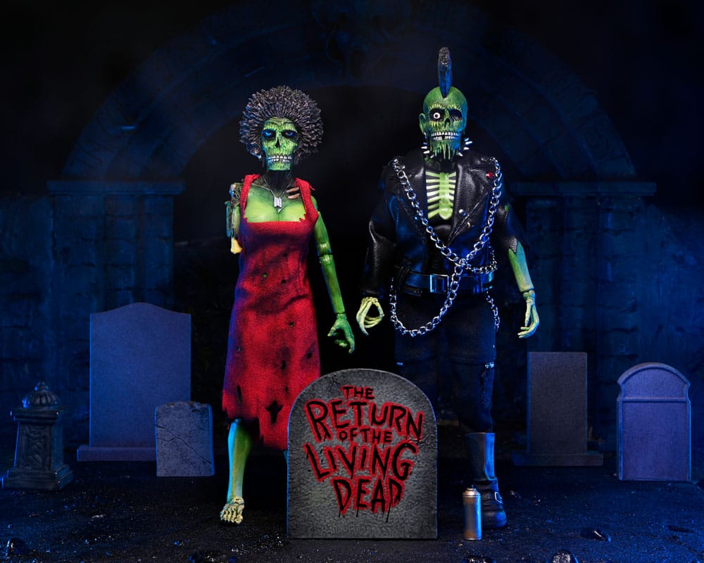 Verdammt, die Zombies kommen Trash &amp; Suicide Clothed 2er-Pack Actionfiguren von NECA 8