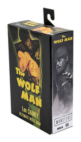 NECA Universal Monsters Ultimate The Wolf Man (Black/White) Actionfigur 16