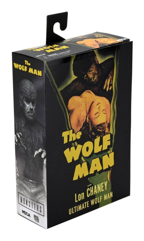 NECA Universal Monsters Ultimate The Wolf Man (Black/White) Actionfigur 17