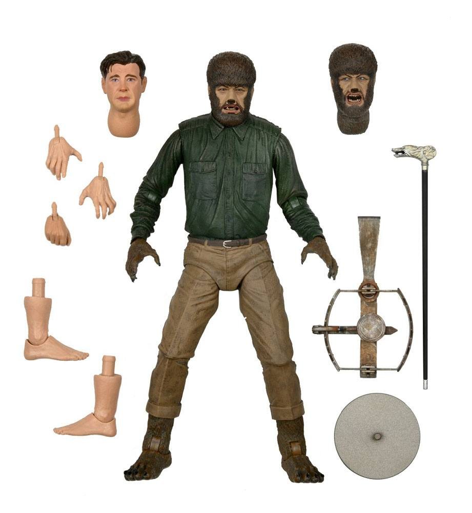 Universal Monsters Ultimate The Wolf Man Actionfigur 2