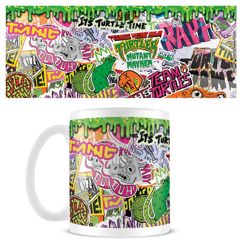 Teenage Mutant Ninja Turtles Mutant Mayhem Graffiti Tasse 