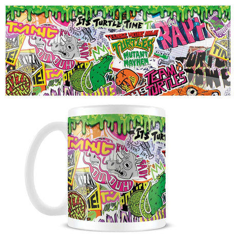 Teenage Mutant Ninja Turtles Mutant Mayhem Graffiti Tasse 