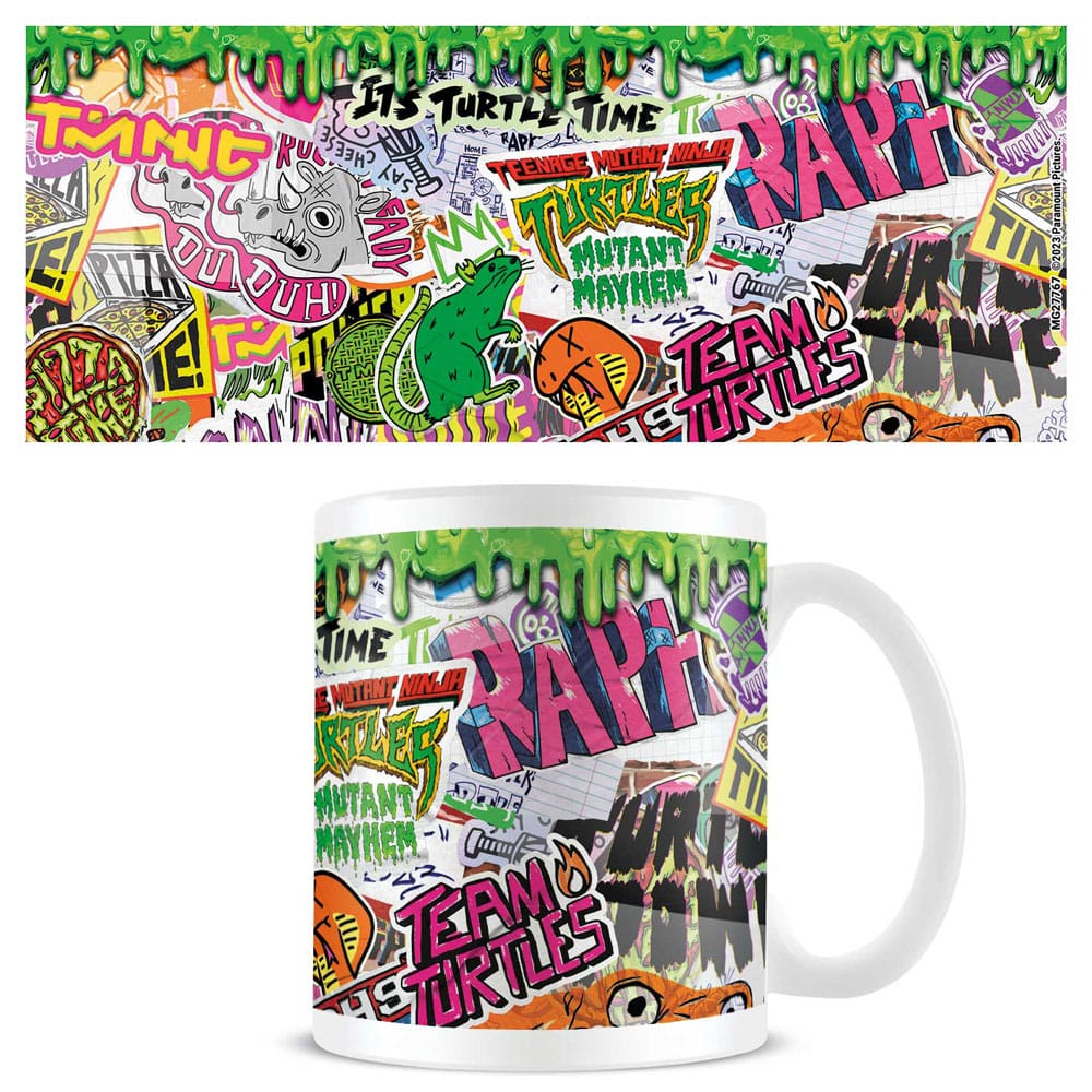 Teenage Mutant Ninja Turtles Mutant Mayhem Graffiti Tasse