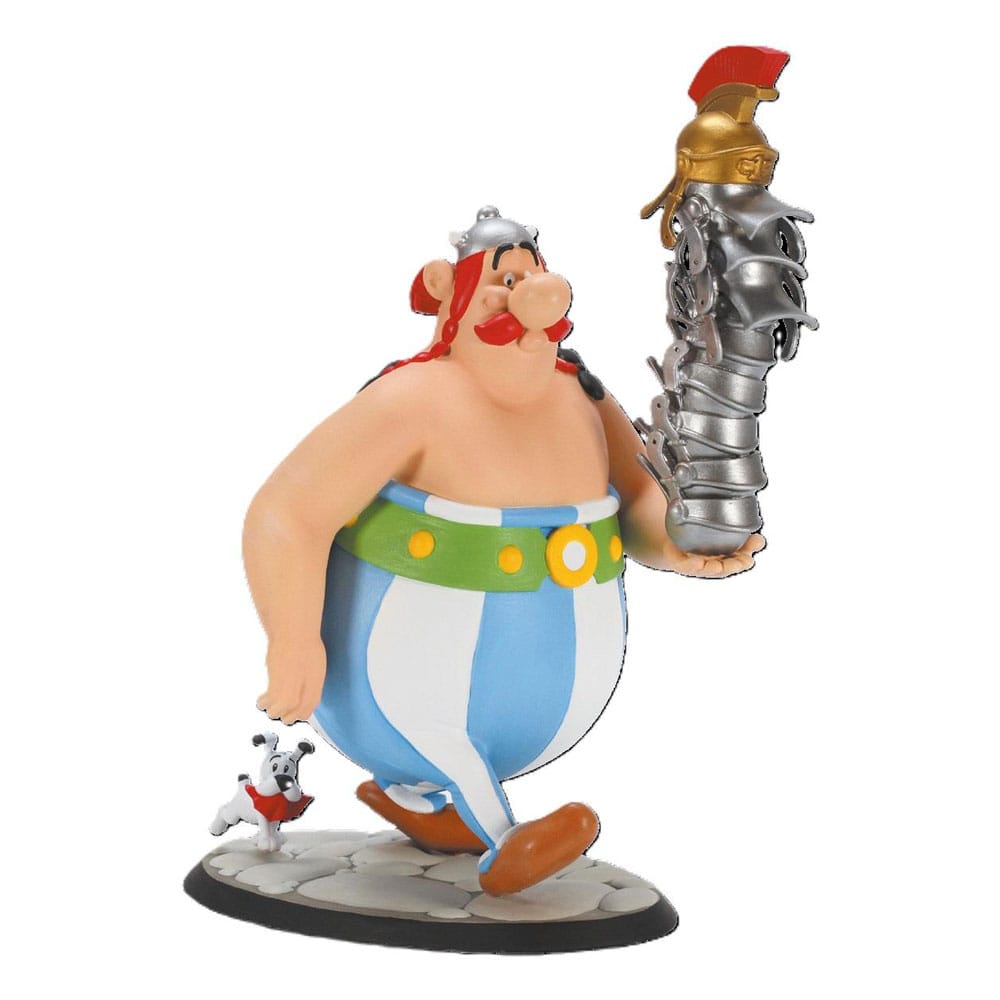 Asterix - Obelix Stack of Helmets and Idefix 21 cm PVC Statue von Plastoy zum kaufen und Sammlen