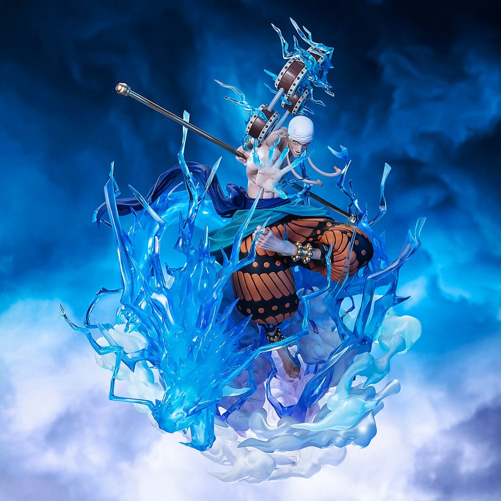 One Piece FiguartsZERO Extra Battle PVC Statue Enel -Sixty Million Volt Lightning Dragon- 32 cm