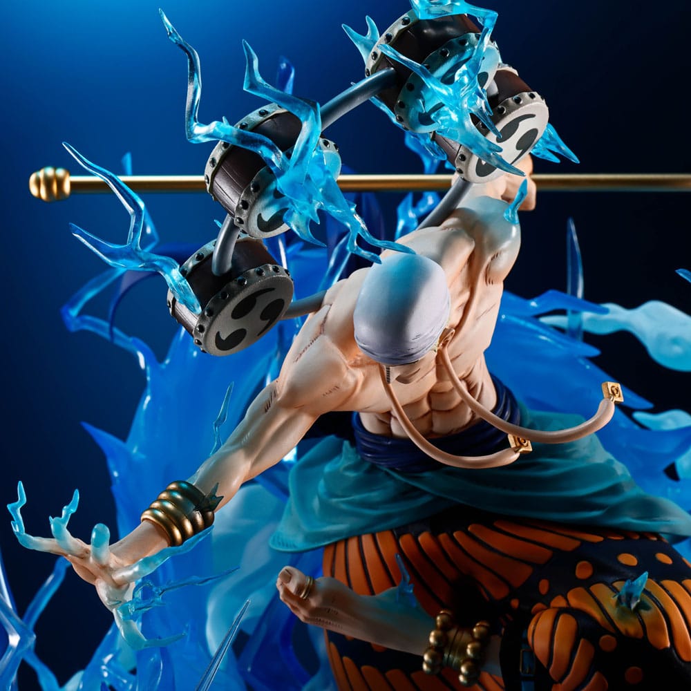 One Piece FiguartsZERO Extra Battle PVC Statue Enel -Sixty Million Volt Lightning Dragon- 32 cm