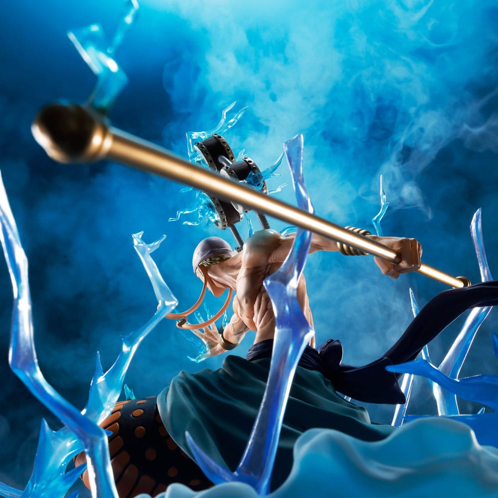 One Piece FiguartsZERO Extra Battle PVC Statue Enel -Sixty Million Volt Lightning Dragon- 32 cm