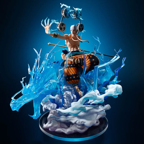 One Piece FiguartsZERO Extra Battle PVC Statue Enel -Sixty Million Volt Lightning Dragon- 32 cm