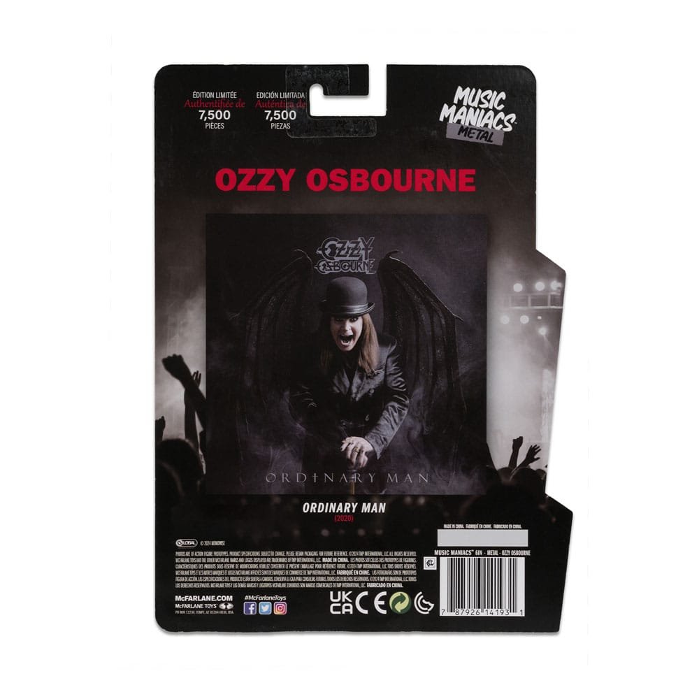 Ozzy Osbourne Metal Music Maniacs Actionfigur von McFarlane 9