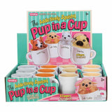 Pup in a Cup Anti-Stress-Figuren Display Schylling