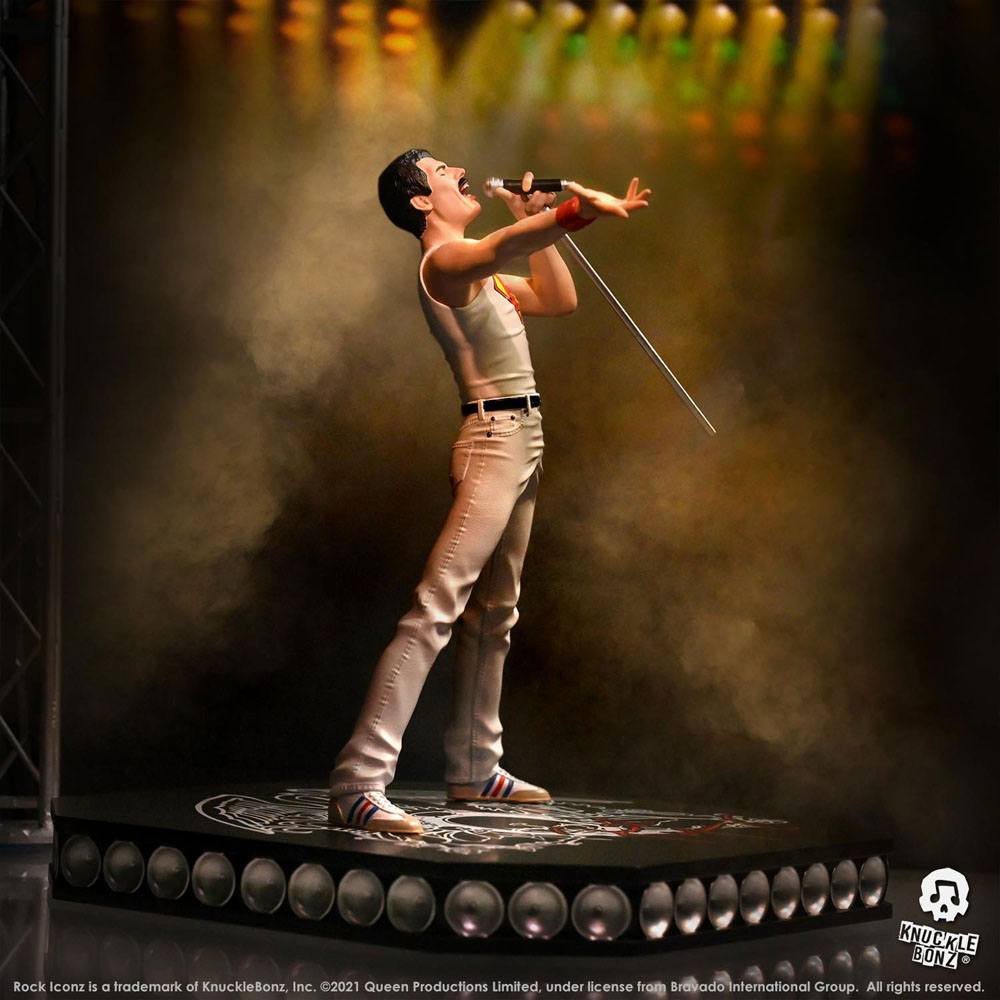 Queen Rock Iconz Statue Freddie Mercury Limited Edition 23 cm Knucklebonz