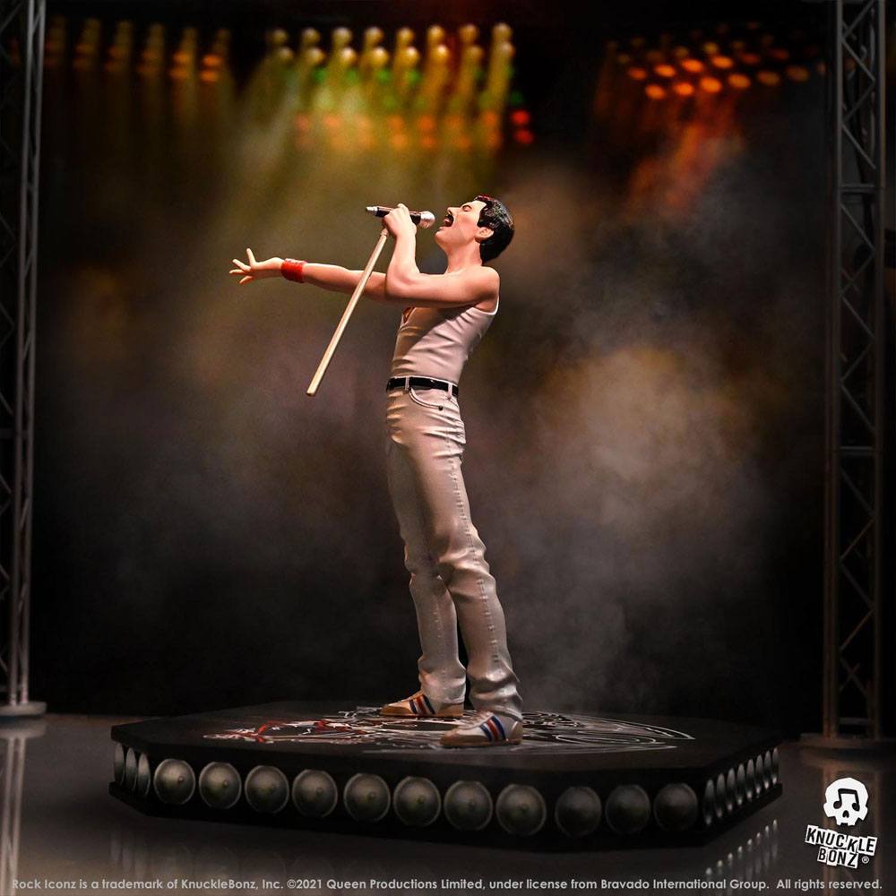 Queen Rock Iconz Statue Freddie Mercury Limited Edition 23 cm Knucklebonz