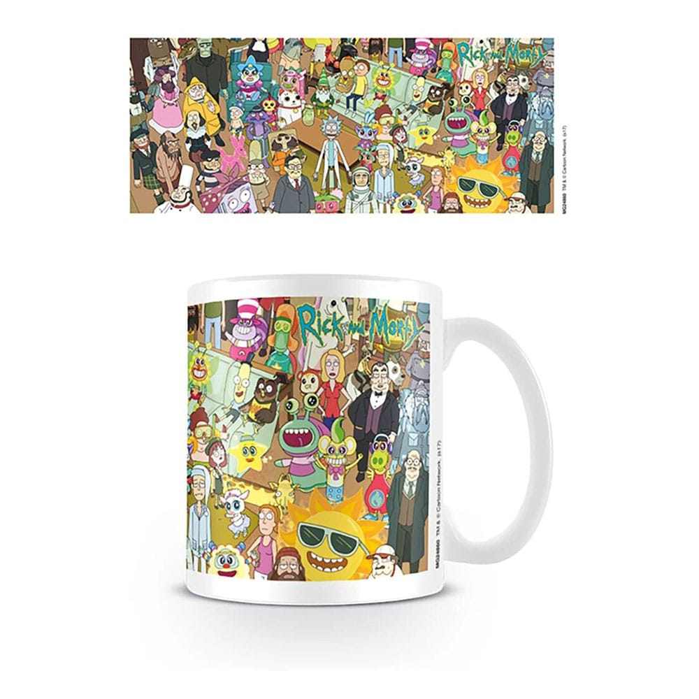 Rick and Morty Characters Tasse