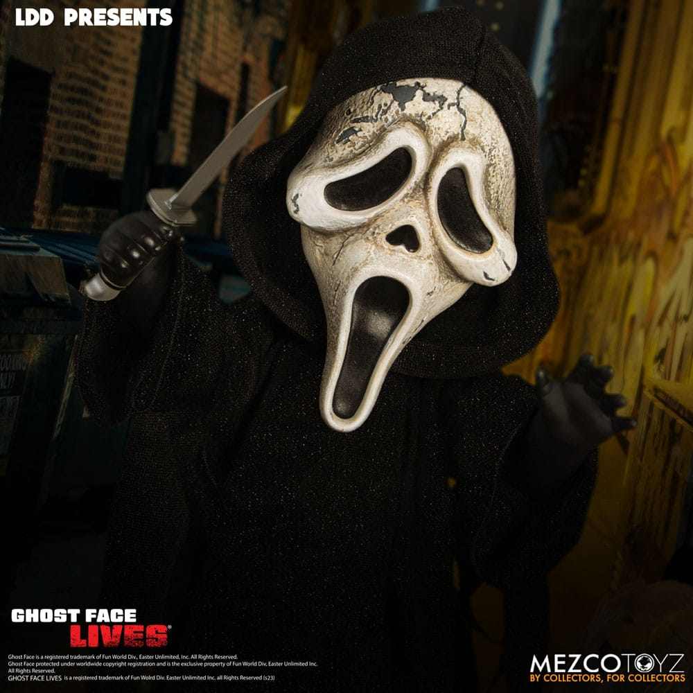 Scream - Ghost Face - Zombie Edition 25 cm Living Dead Dolls Puppe von Mezco Toyz 10