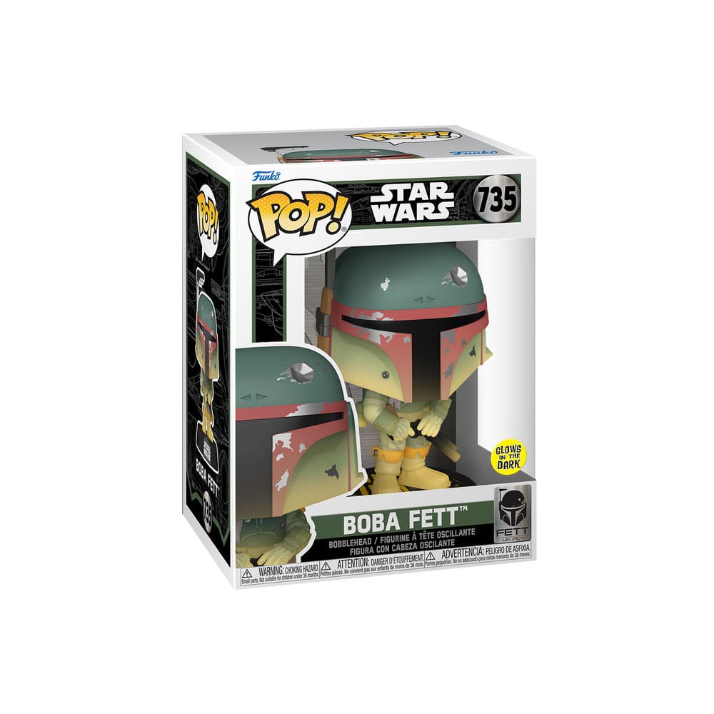 Star Wars - Boba Fett Legacy (Glow) POP! Vinyl Figur von FUNKO 2