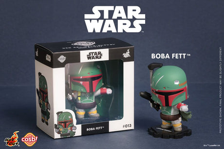 Star Wars Boba Fett White Cosbi Minifigur