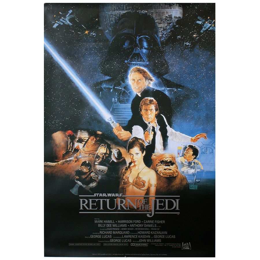 Star Wars Die Rueckkehr der Jedi-Ritter Poster