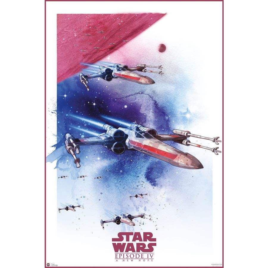 Star Wars Episode IV X-Wing Poster