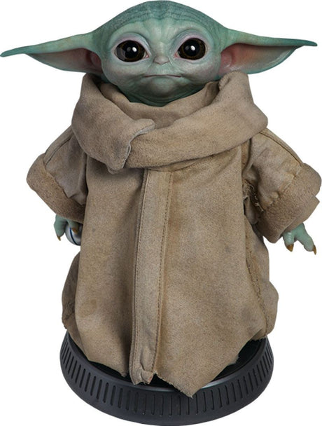 star wars grogu the child life-size statue figur von Sideshow