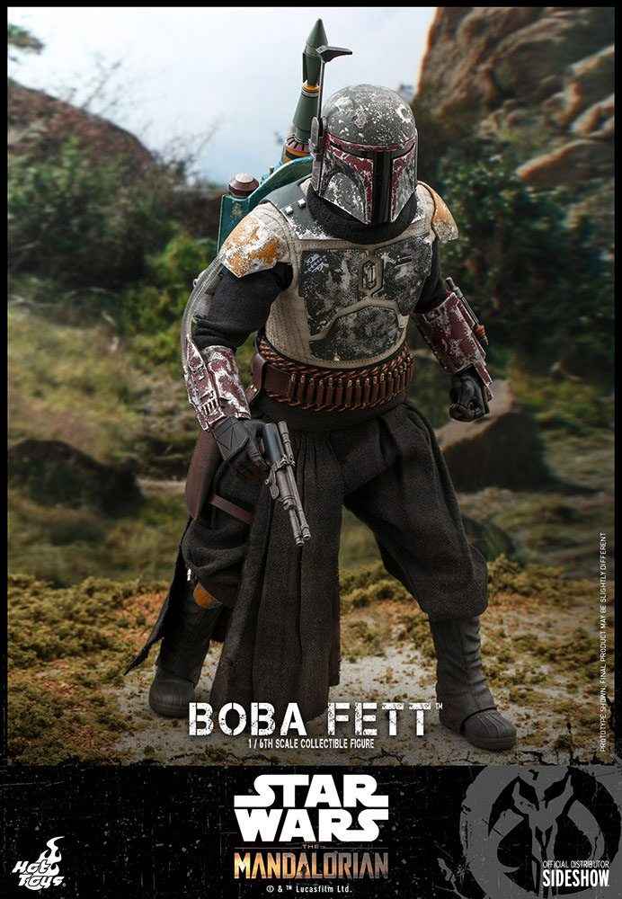 Star Wars - The Mandalorian Boba Fett 30 cm 1/6 Actionfigur 4