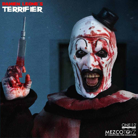 Terrifier - Art the Clown Deluxe Edition 17 cm 1/12 Actionfigur von Mezco Toyz für Sammler und Horrorfans - 2