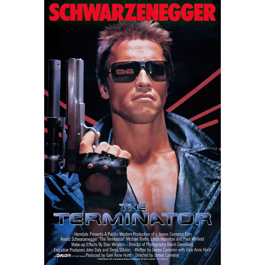 Terminator - T-800 Schwarzenegger 61,0 x 91,5 cm Poster