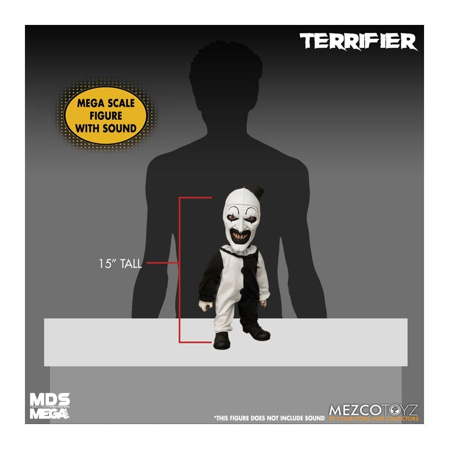 Terrifier Art the Clown MDS Mega Scale Puppe