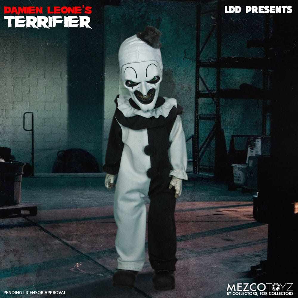 Terrifier - Art the Clown 25 cm LDD Living Dead Dolls von Mezco Toyz 