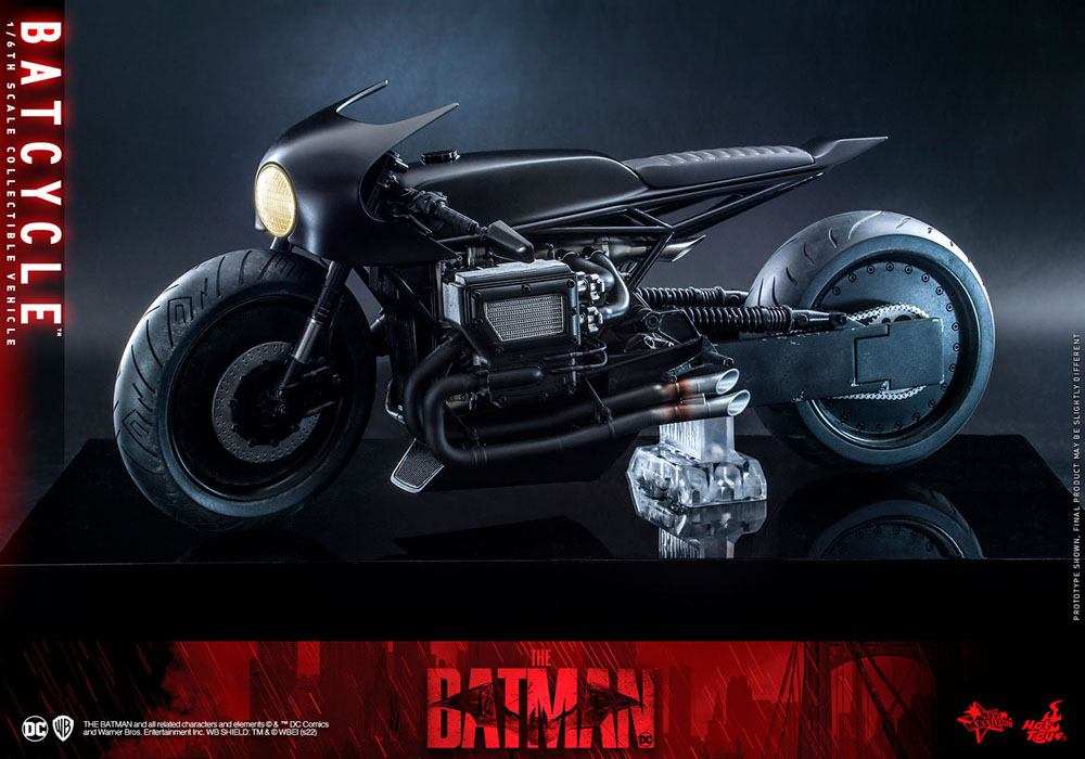 The Batman Batcycle 42 cm 1/6 MMS642 Actionfigur von Hot Toys 14