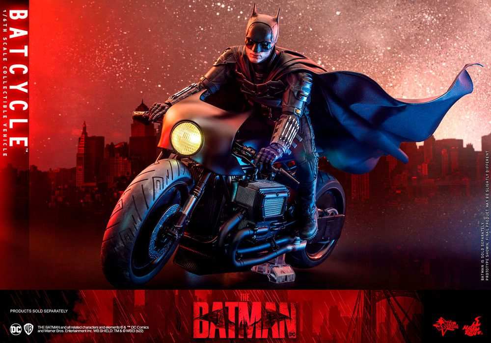 The Batman - Batcycle 42 cm 1/6 MMS642 Actionfigur von Hot Toys 2