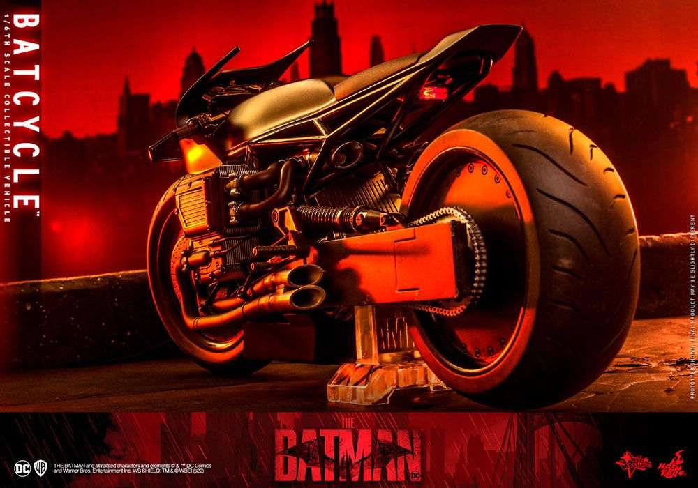 The Batman Batcycle 42 cm 1/6 MMS642 Actionfigur von Hot Toys 9