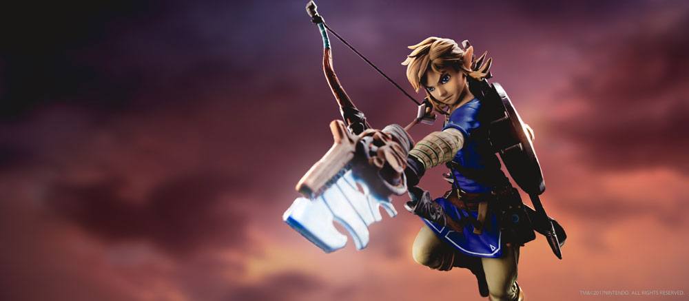 The Legend of Zelda Breath of the Wild PVC Statue Link 25 cm First 4 Figures