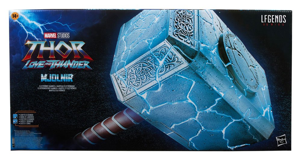 Thor Mjolnir Hammer 49 cm 1/1 Replik