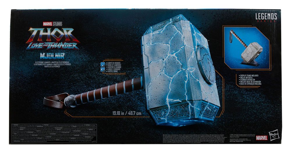 Thor Mjolnir Hammer 49 cm 1/1 Replik